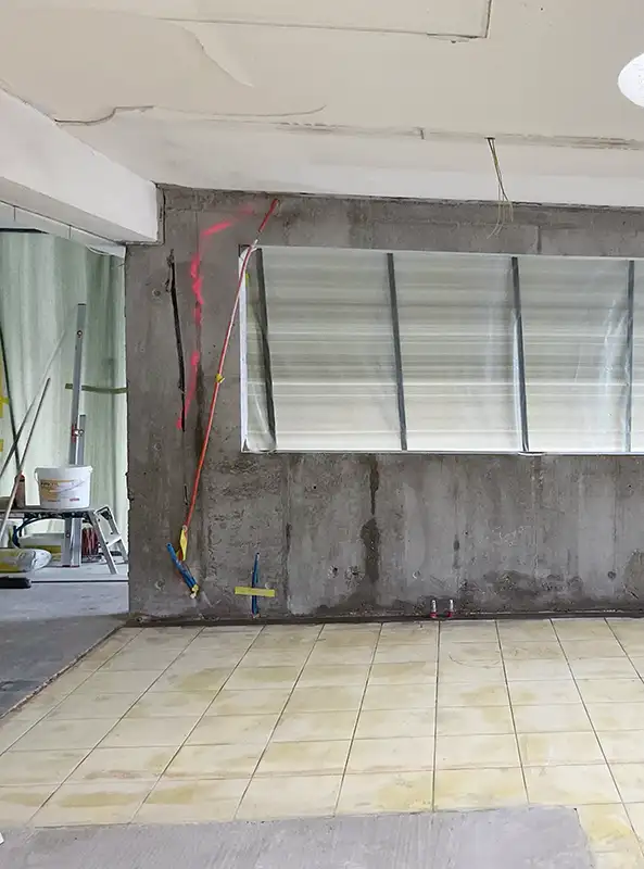 Maurer- und Verputzarbeit - Garage Heimberg, Sachseln